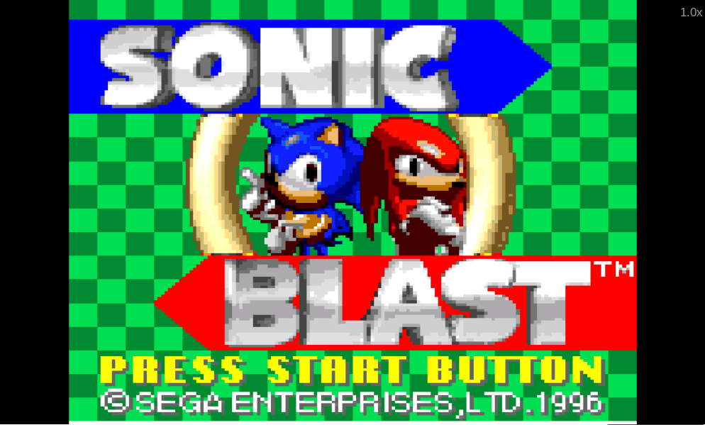 Sonic the Hedgehog Blast